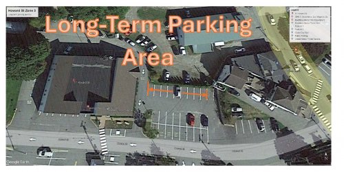 Long-Term Parking area